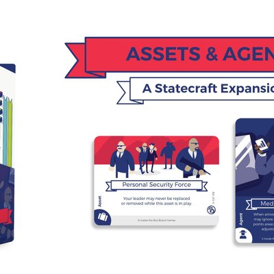 Statecraft: The Political Card Game – Assets & Agents
