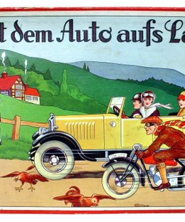 Mit dem Auto aufs Land