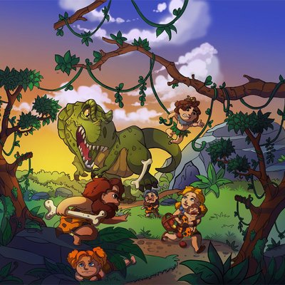 Danger! Danger! Dinosaur