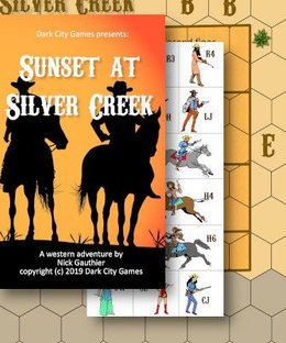 Legends of the Untamed West: Sunset at Silver Creek