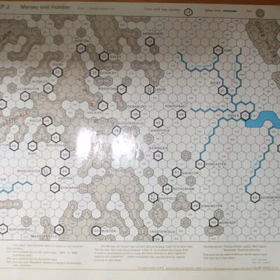 Railway Rivals Map J: Mersey & Humber