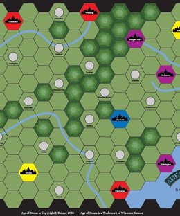 Age of Steam Expansion: Chesapeake & Ohio