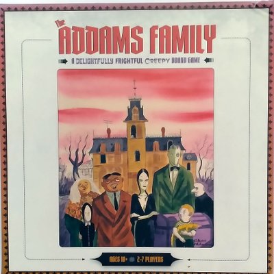 The Addams Family: A Delightfully Frightful Creepy Board Game
