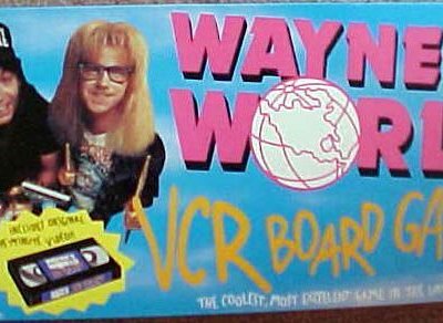 Wayne's World VCR Board Game