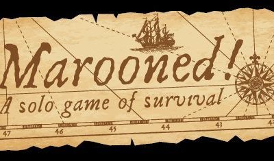 Marooned! A solo game of survival