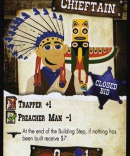 Wild Fun West: Chieftain promo card