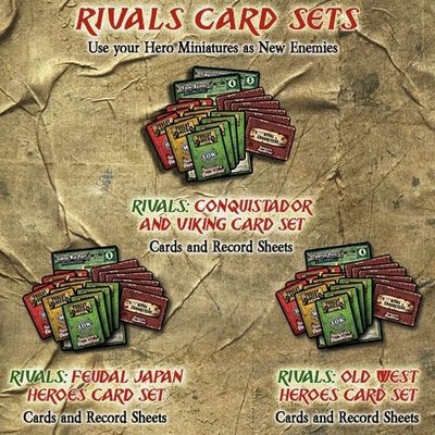 Shadows of Brimstone: Rivals – Old West Heroes Card Set