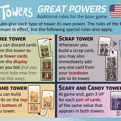 5 Towers: Great Powers