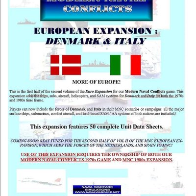 Modern Naval Conflicts: European Expansion – Denmark & Italy