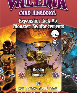 Valeria: Card Kingdoms – Expansion Pack #05: Monster Reinforcements