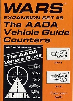 Car Wars Expansion Set #6, The AADA Vehicle Guide Counters