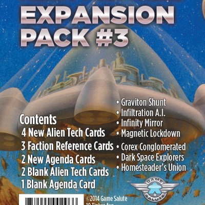 Alien Frontiers: Expansion Pack #3