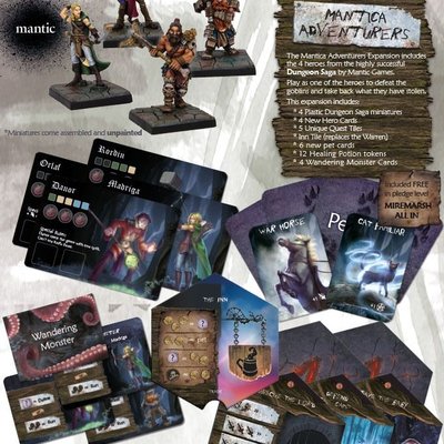 Miremarsh: Mantica Adventurers