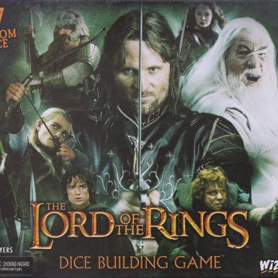 The Lord of the Rings Dice Building Game