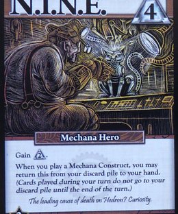 Ascension: Chronicle of the Godslayer – N.I.N.E. Promo Card