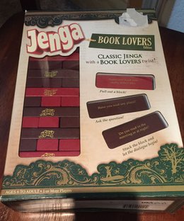 Jenga: Book Lovers Edition