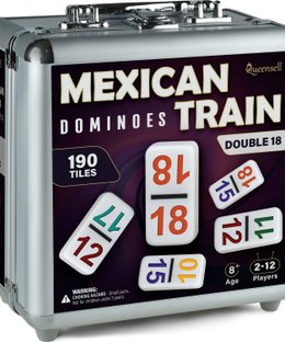 Mexican Train Dominoes: Double 18