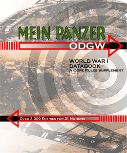 Mein Panzer: World War I Databook