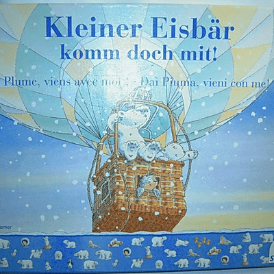 Kleiner Eisbär komm doch mit!