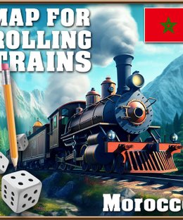 Rolling Trains: Morocco Map