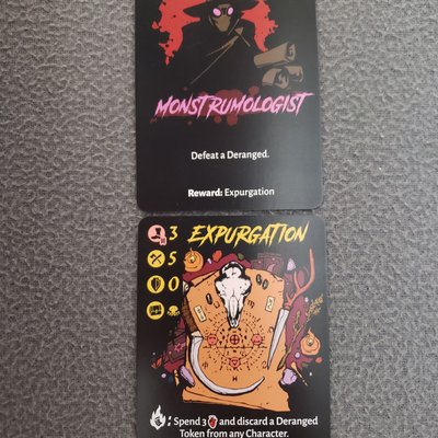Deranged: Monstrumologist & Expurgation Promo Cards