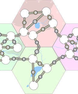 Morphogea: A Modular Hex Map (fan expansion for Power Grid)
