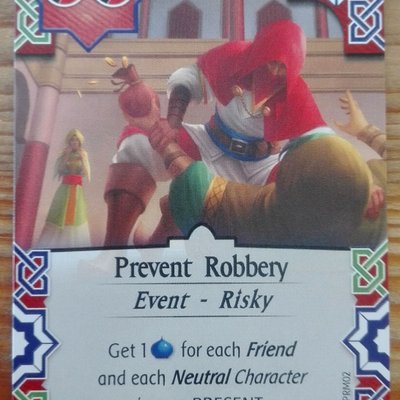Thief's Fortune: Prevent Robbery promo card