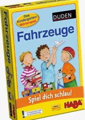 Das Kindergarten-Wörterspiel: Fahrzeuge