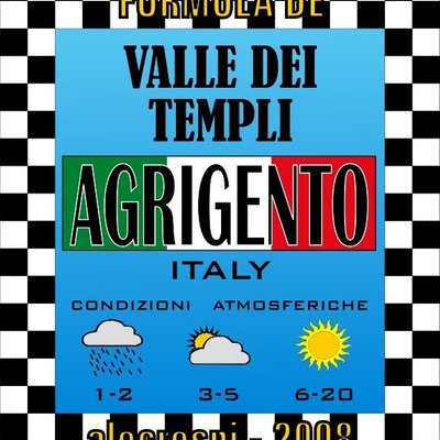Formula Dé: ITALY SERIES – Agrigento Valle dei Templi