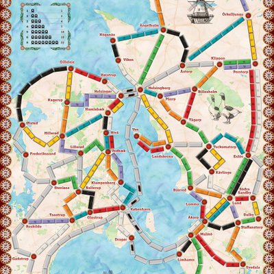 Øresund Runt (fan expansion for Ticket to Ride)