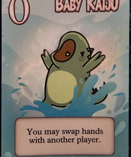 Monsters and the Things That Destroy Them: The Deep – Baby Kaiju Promo Card