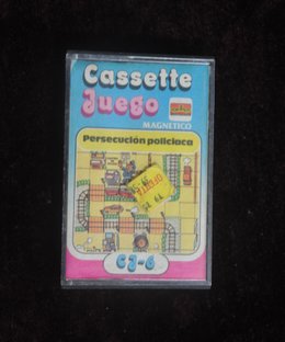 Cassette Juego: Persecusion Policiaca