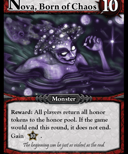 Ascension: Dreamscape – Nova, Born of Chaos Promo Card