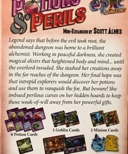 Tiny Epic Dungeons: Potions & Perils Mini Expansion