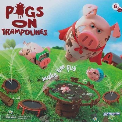 Pigs on Trampolines