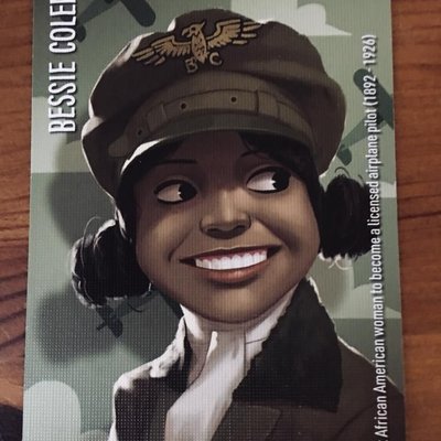 Similo: History – Bessie Coleman promo card
