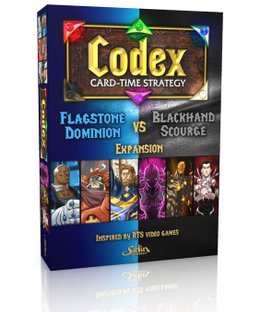 Codex: Card-Time Strategy – Flagstone Dominion vs. Blackhand Scourge Expansion