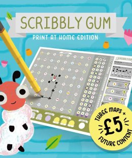 Scribbly Gum: Print at Home Edition