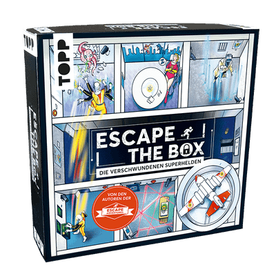 Escape the Box: Die verschwundenen Superhelden