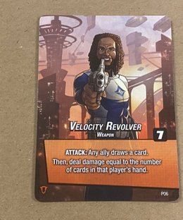 Astro Knights: Velocity Revolver Promo Card