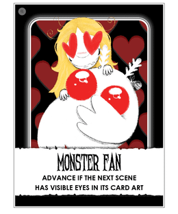 Scream Park: Monster Fan Promo Card