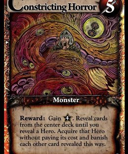 Ascension: Chronicle of the Godslayer – Constricting Horror Promo Card