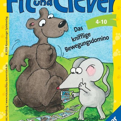 Mauseschlau & Bärenstark: Fit und Clever – Das knifflige Bewegungsdomino