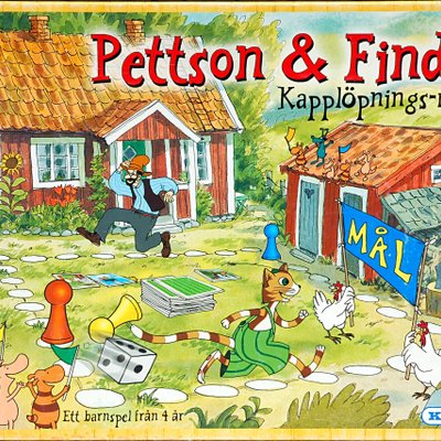 Pettson & Findus Kapplöpnings-memo