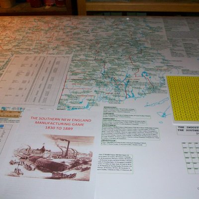 The Industrial Revolution in the Southern New England Area 1830 to 1889