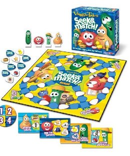 VeggieTales Seek & Match Board Game