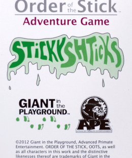 Order of the Stick Adventure Game: Sticky Shticks