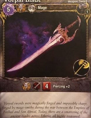 Mage Wars: Vorpal Blade Promo Card