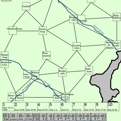 Gettysburg:  Will Lee Turn?  Lee Has Turned!