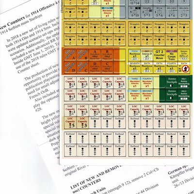 Expansion counters and rules for Michael Resch's 1914OaO and 1914SmS games